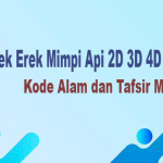 Erek Erek Mimpi Api 2D 3D 4D Kode Alam dan Tafsir Mimpi