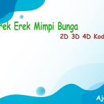 Erek Erek Mimpi Bunga 2D 3D 4D Kode Alam