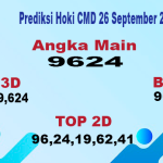 Prediksi Hoki CMD 26 September 2023