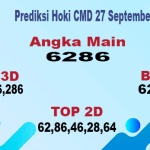 Prediksi Hoki CMD 27 September 2023