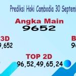 Prediksi Hoki Cambodia 30 September 2023 Hari Ini