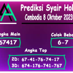 Prediksi Syair Hoki Cambodia 8 Oktober 2023 Hari Ini