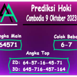 Prediksi Syair Hoki Cambodia 9 Oktober 2023 Hari Ini