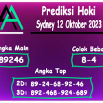 Prediksi Syair Hoki Sydney 12 Oktober 2023 Hari Ini