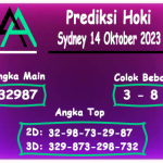 Prediksi Syair Hoki Sydney 14 Oktober 2023 Hari Ini